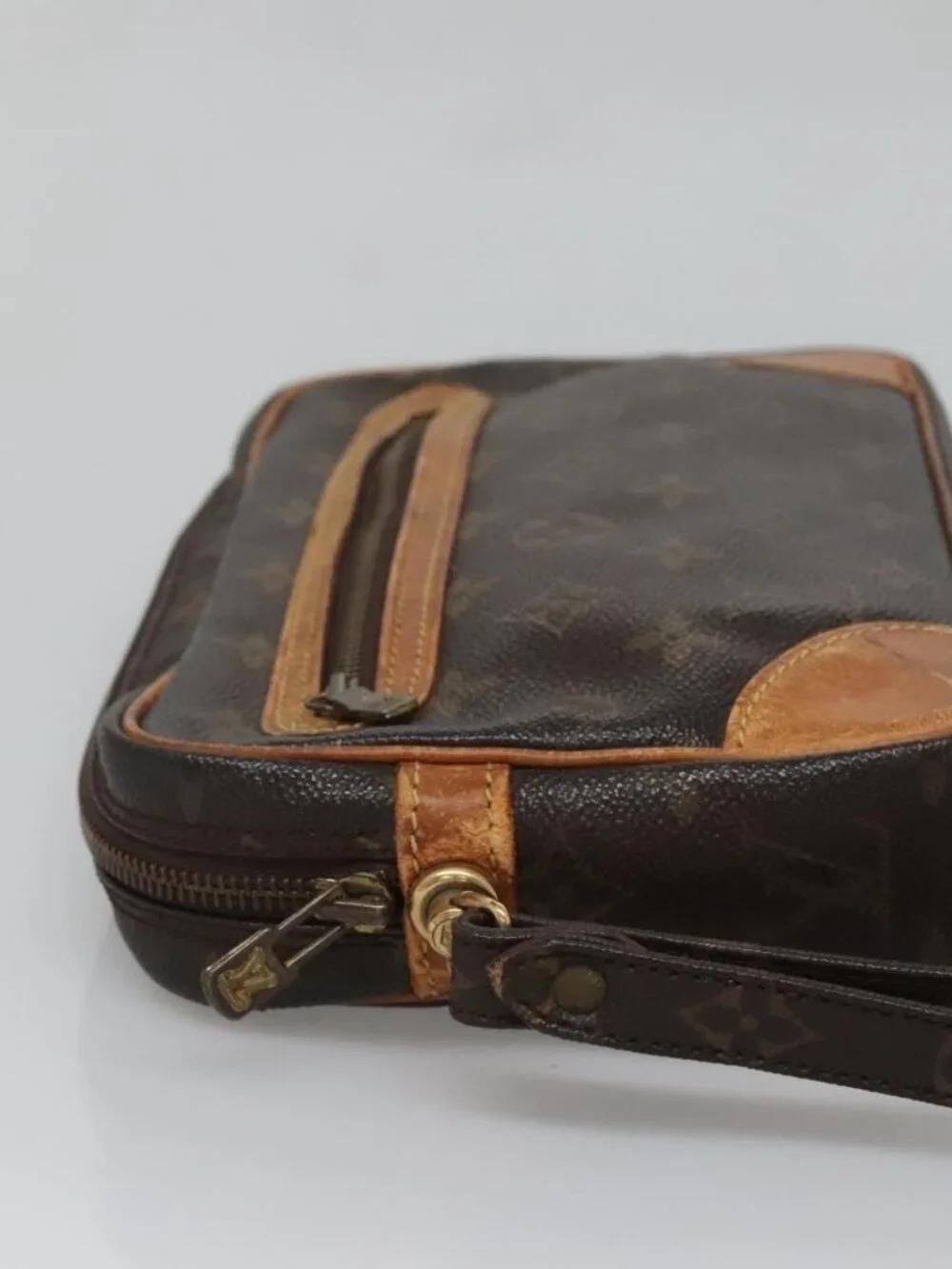 LOUIS VUITTON Monogram Marly Dragonne GM Clutch Bag M51825 LV Auth BA2186